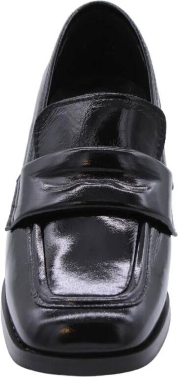 E mia Klassieke Mocassin Schoenen Black Dames