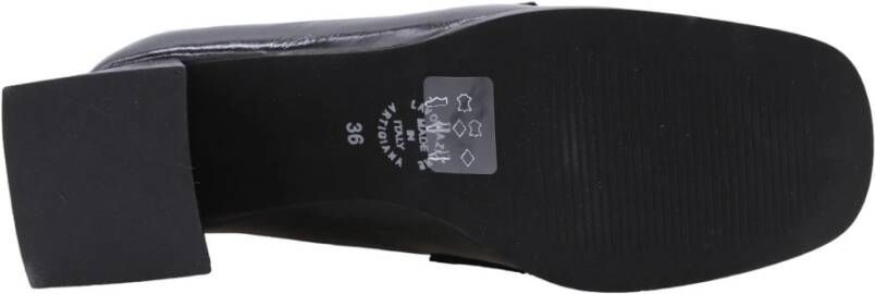 E mia Klassieke Mocassin Schoenen Black Dames