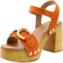 E mia Lindos Sandaal Orange Dames - Thumbnail 4