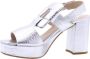 E mia Hoge hak sandalen voor vrouwen Gray Dames - Thumbnail 4