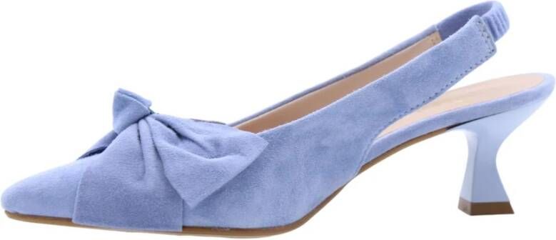 E mia Verhoog je stijl met Slingback pumps Blue Dames