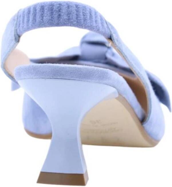 E mia Verhoog je stijl met Slingback pumps Blue Dames