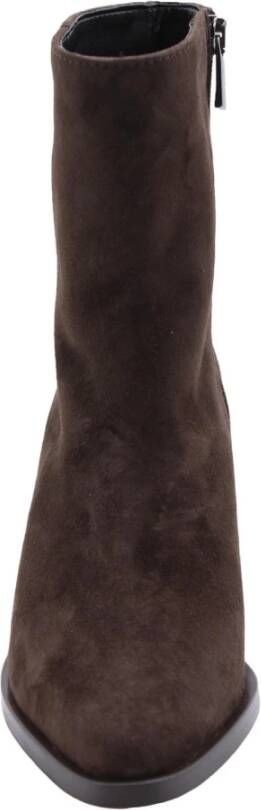 E mia Stijlvolle Enkellaarsjes Brown Dames