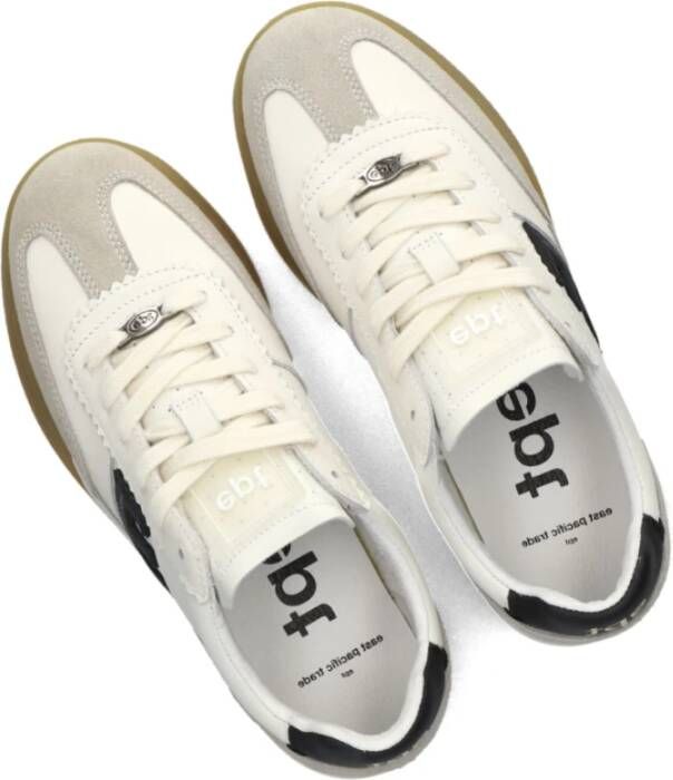 EAST PACIFIC TRADE Lage Sneakers Dames Diego-w Maat: 36 Materiaal: Leer Kleur: Wit - Foto 3