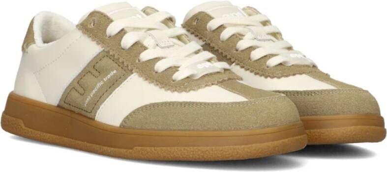 EAST PACIFIC TRADE Lage Sneakers Dames Santos-w Maat: 37 5 Materiaal: Leer Kleur: Wit - Foto 3