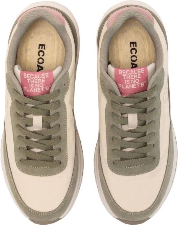 Ecoalf Groene Casual Textiel Sneakers Multicolor Dames