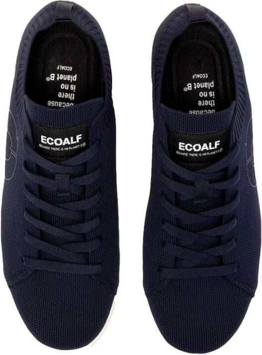 Ecoalf Heren Jersey Sneakers Blue Heren