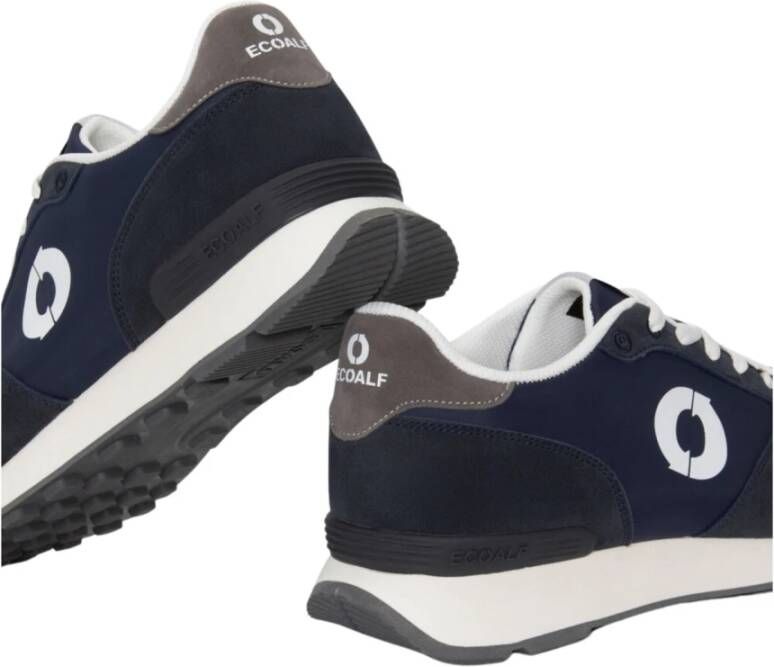 Ecoalf Polyester Sneakers Yale II Blauw