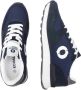 Ecoalf Blauwe Casual Textiel Sneakers oor Heren Blue Heren - Thumbnail 3