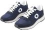 Ecoalf Blauwe Casual Textiel Sneakers oor Heren Blue Heren - Thumbnail 4
