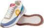 Ecoalf Witte Casual Textiel Sneakers met 4cm Rubberen Zool Multicolor Dames - Thumbnail 5