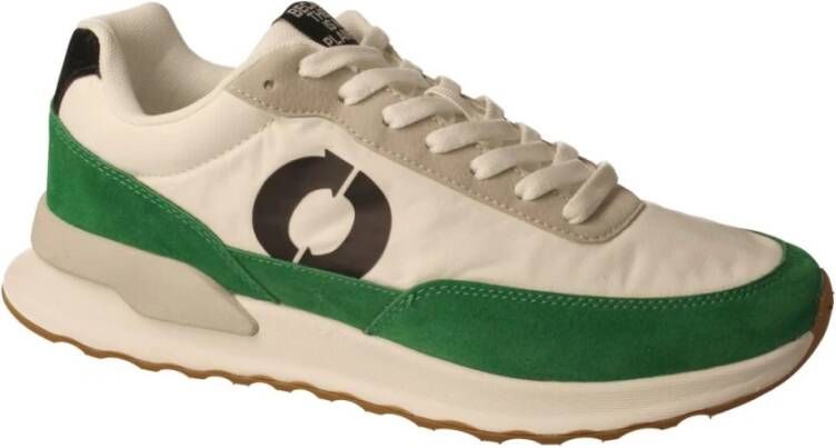 Ecoalf Unisex Conde Wit Groen Sneakers Green Heren