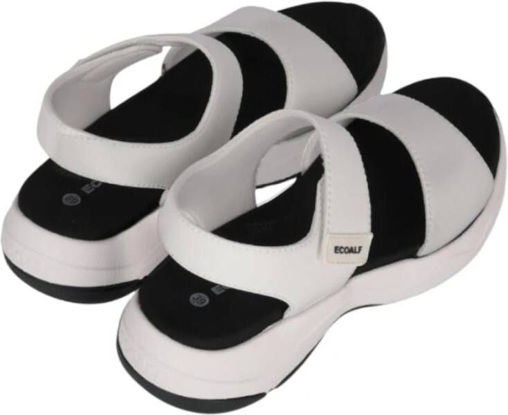 Ecoalf Witte Carla Vegan Sandalen