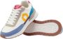 Ecoalf Witte Casual Textiel Sneakers met 4cm Rubberen Zool Multicolor Dames - Thumbnail 8