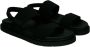 Ecoalf Zwarte Casual Nylon Sandalen met 3cm Rubberen Zool Black Dames - Thumbnail 3