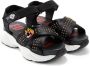 Ed Hardy Flaming Sandal Trendy Sneakers Black Dames - Thumbnail 2