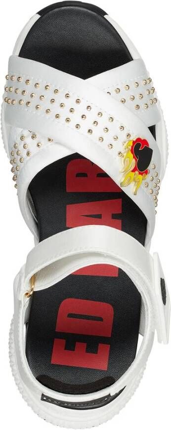 Ed Hardy Sneakers White Dames