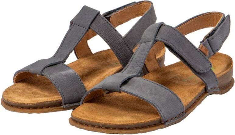 El Naturalista Blauwe Sandalen Blue Dames