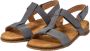 El Naturalista Blauwe Sandalen Blue Dames - Thumbnail 2