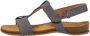 El Naturalista Blauwe Sandalen Blue Dames - Thumbnail 3