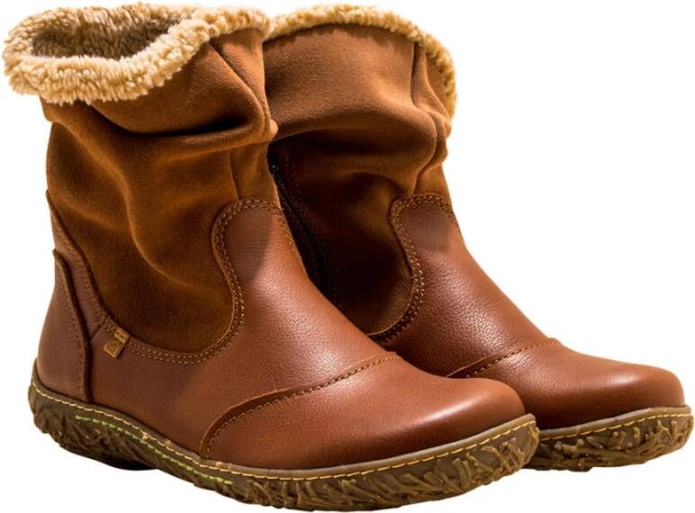 El Naturalista Nido Rost Enkellaars voor dames Brown Dames