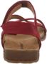 El Naturalista Rode Comfort Sandalen voor Vrouwen - Thumbnail 4