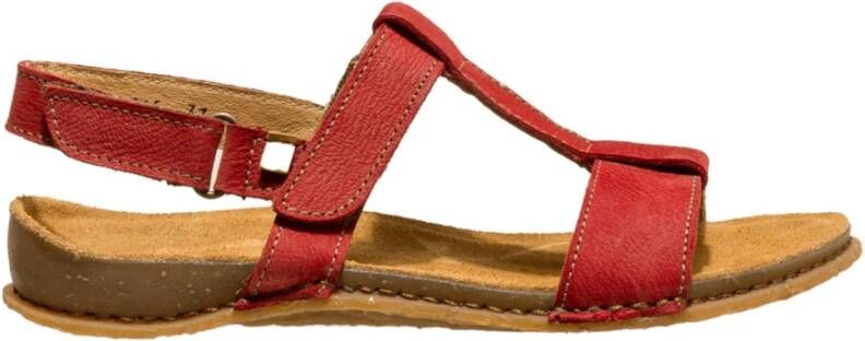 El Naturalista Rode Stijlvolle Schoen Red Dames