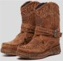 El Vaquero Bruine cowboy laarzen met studs Brown Dames - Thumbnail 2