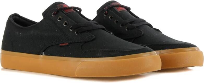 Element Skate Schoenen Zwart gum rood Black Heren