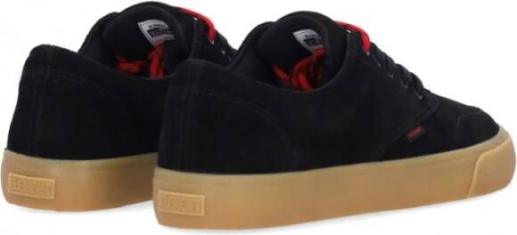 Element Topaz C3 Skate Schoenen Zwart Rood Gum Black Heren