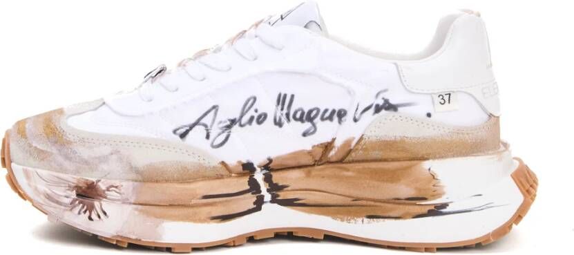 Elena Iachi Beige Sneakers