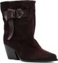 Elena Iachi Bordeaux Enkellaarzen Damesschoenen - Thumbnail 2