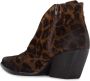 Elena Iachi Cheetah Suede Texan Enkellaarsjes - Thumbnail 2