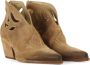 Elena Iachi Cowboy Boots Beige Dames - Thumbnail 4