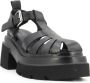 Elena Iachi High Heel Sandals Black Dames - Thumbnail 2