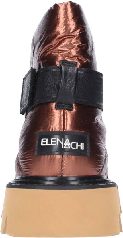 Elena Iachi Laarzen Bruin Brown Dames