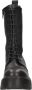 Amina Muaddi Zwarte Leren Sandalen Black Dames - Thumbnail 8