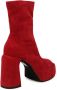 Elena Iachi Rode Enkellaarsjes Aw23 - Thumbnail 2