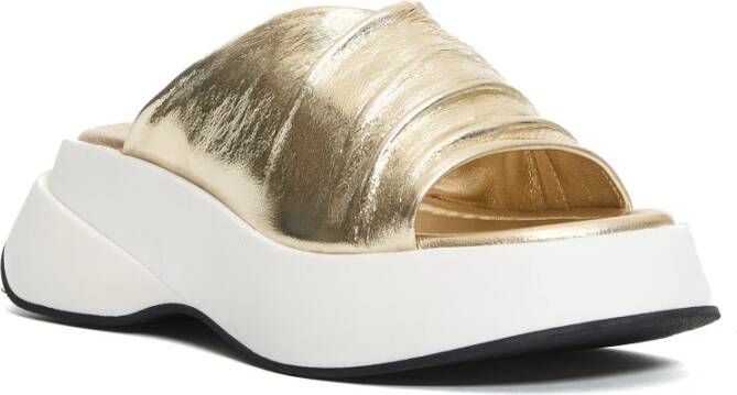 Elena Iachi Slippers met sleehak