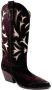 Elena Iachi Vintage leren Texano laarzen Brown Dames - Thumbnail 2