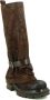 Elena Iachi Vintage Suède Bikerlaarzen Brown Dames - Thumbnail 3