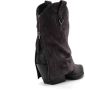 Elena Iachi Vintage suède cowboy laarzen Black Dames - Thumbnail 3