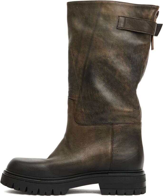 Elena Iachi Vintage Tank Sole Boot