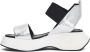 Elena Iachi Zilveren Sleehak Sandalen - Thumbnail 2