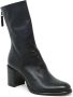 Elena Iachi Zwarte leren enkellaarsjes Fw22 Black Dames - Thumbnail 2