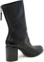 Elena Iachi Zwarte leren enkellaarsjes Fw22 Black Dames - Thumbnail 3