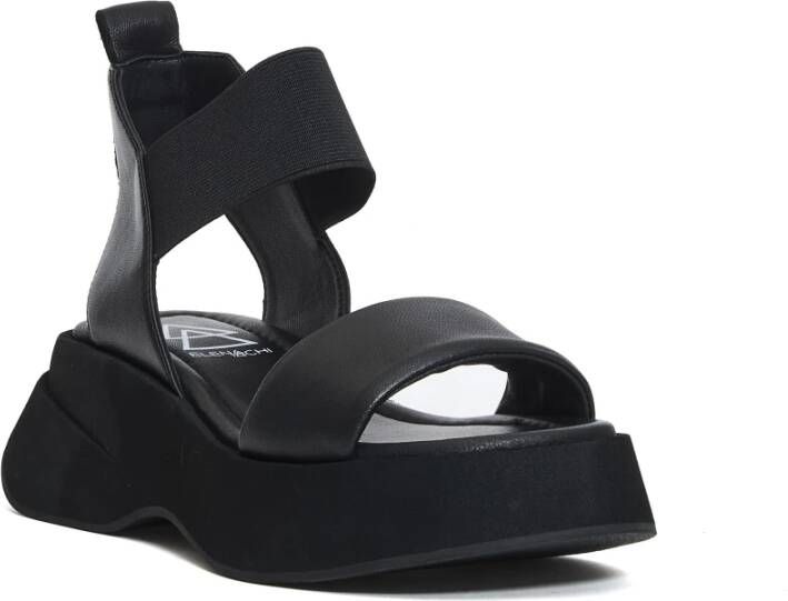Elena Iachi Zwarte Sleehak Schoenen