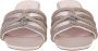 Eleventy Gekruiste Strass Satijnen Sandalen - Thumbnail 2