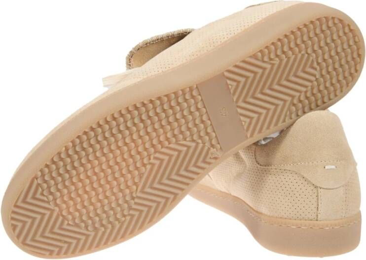 Eleventy Sneakers van suède met aangepast label