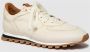 Elia Maurizi Beige Leren Handgemaakte Runner Oriana Beige Dames - Thumbnail 4